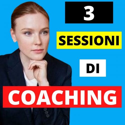 3 sessioni di coaching
